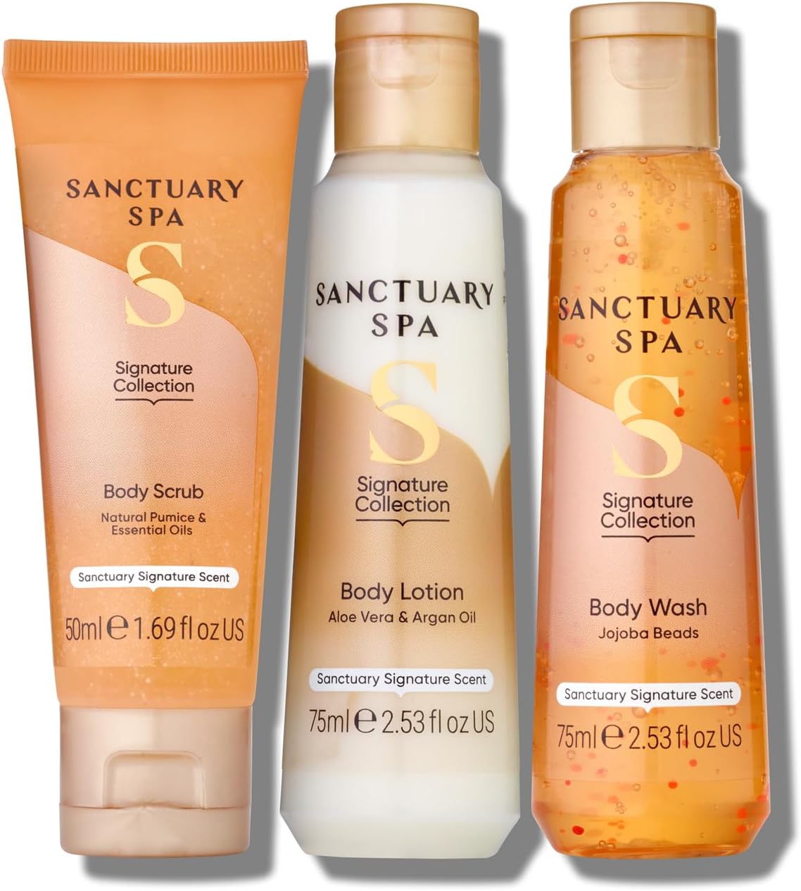 Sanctuary Spa Me Time Minis 200 ml, Vegan Beauty gift, gifts For Women, gift For Her, Birthday gift