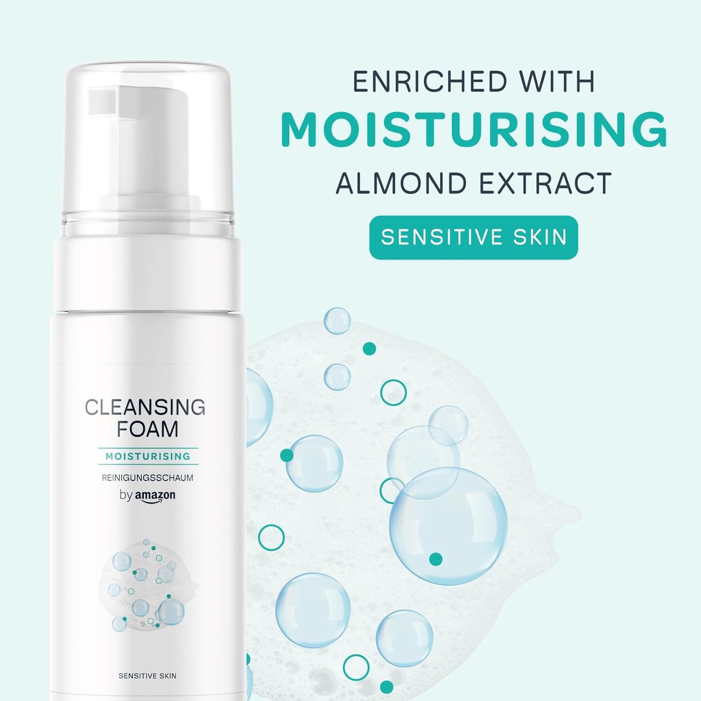 by Amazon Face Cleansing Foam, 2x200ml