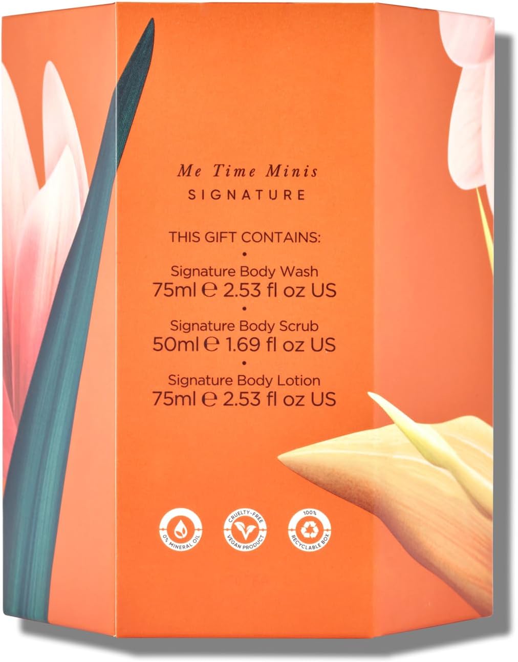 Sanctuary Spa Me Time Minis 200 ml, Vegan Beauty gift, gifts For Women, gift For Her, Birthday gift